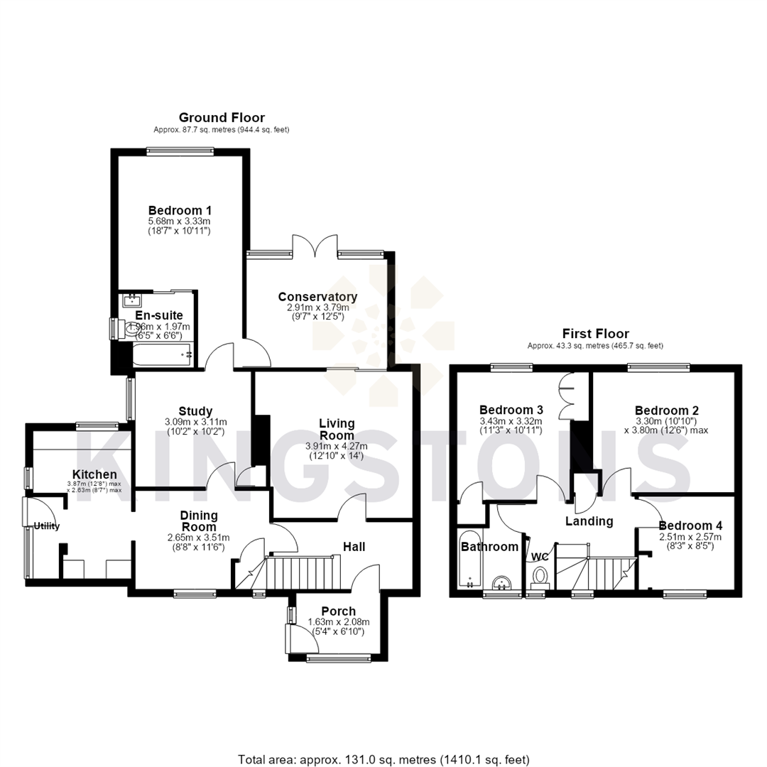 40, Curtis Orchard, Melksham floorplan