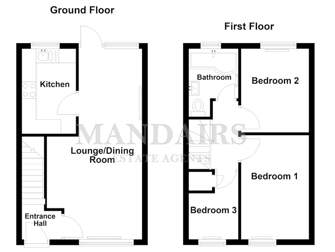 6 Alconbury Close, Peterborough floorplan