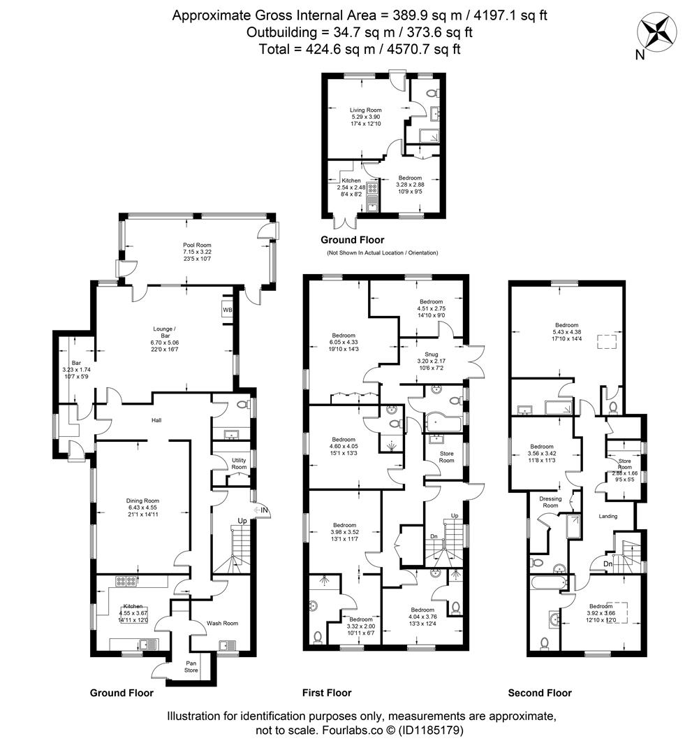 The Countryman, St Ives floorplan