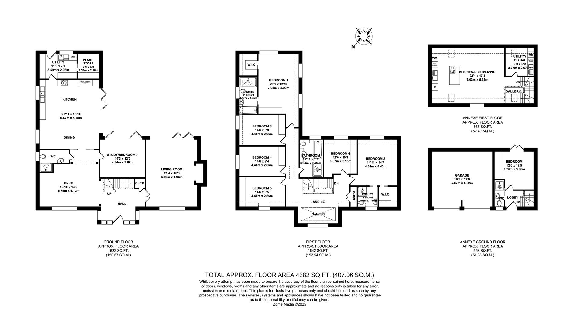 Amber House, 187, St. Leonards Street, West Malling floorplan