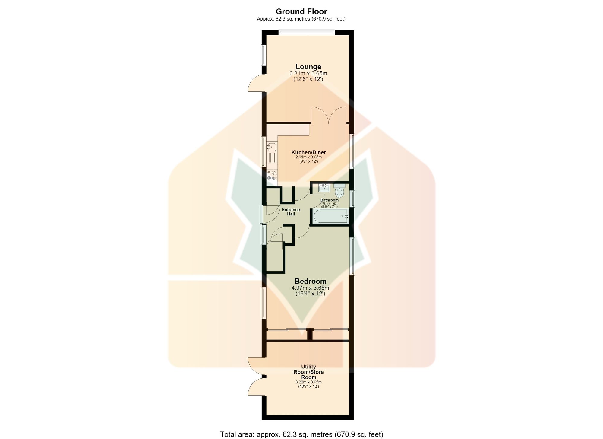 4 Elmdene Close The Elms, Lincoln floorplan