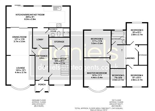 5 Bedrooms Semi-detached house for sale in Whitton Avenue East, Greenford, Middlesex UB6