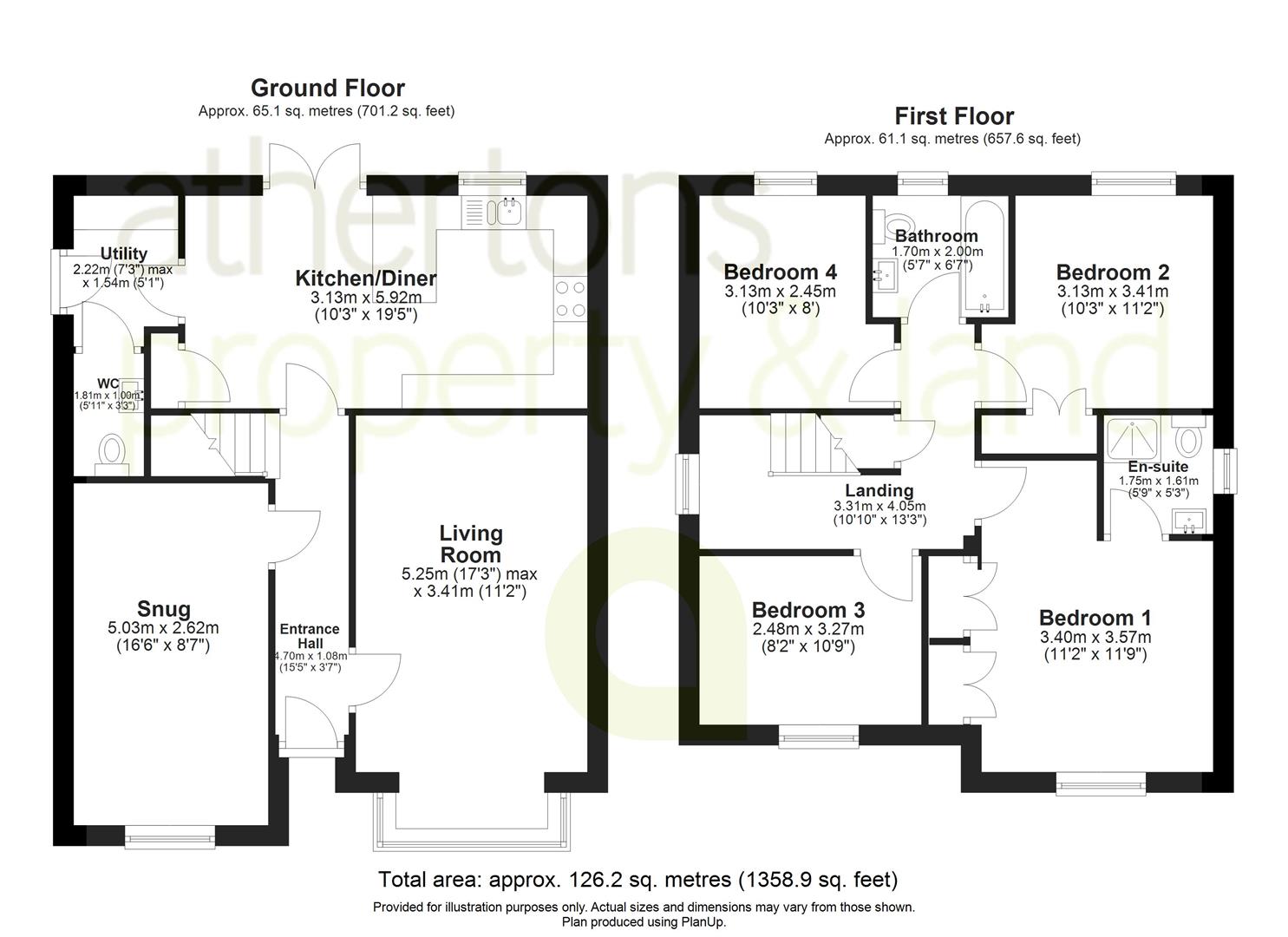 2, Nab Rise, Billington floorplan