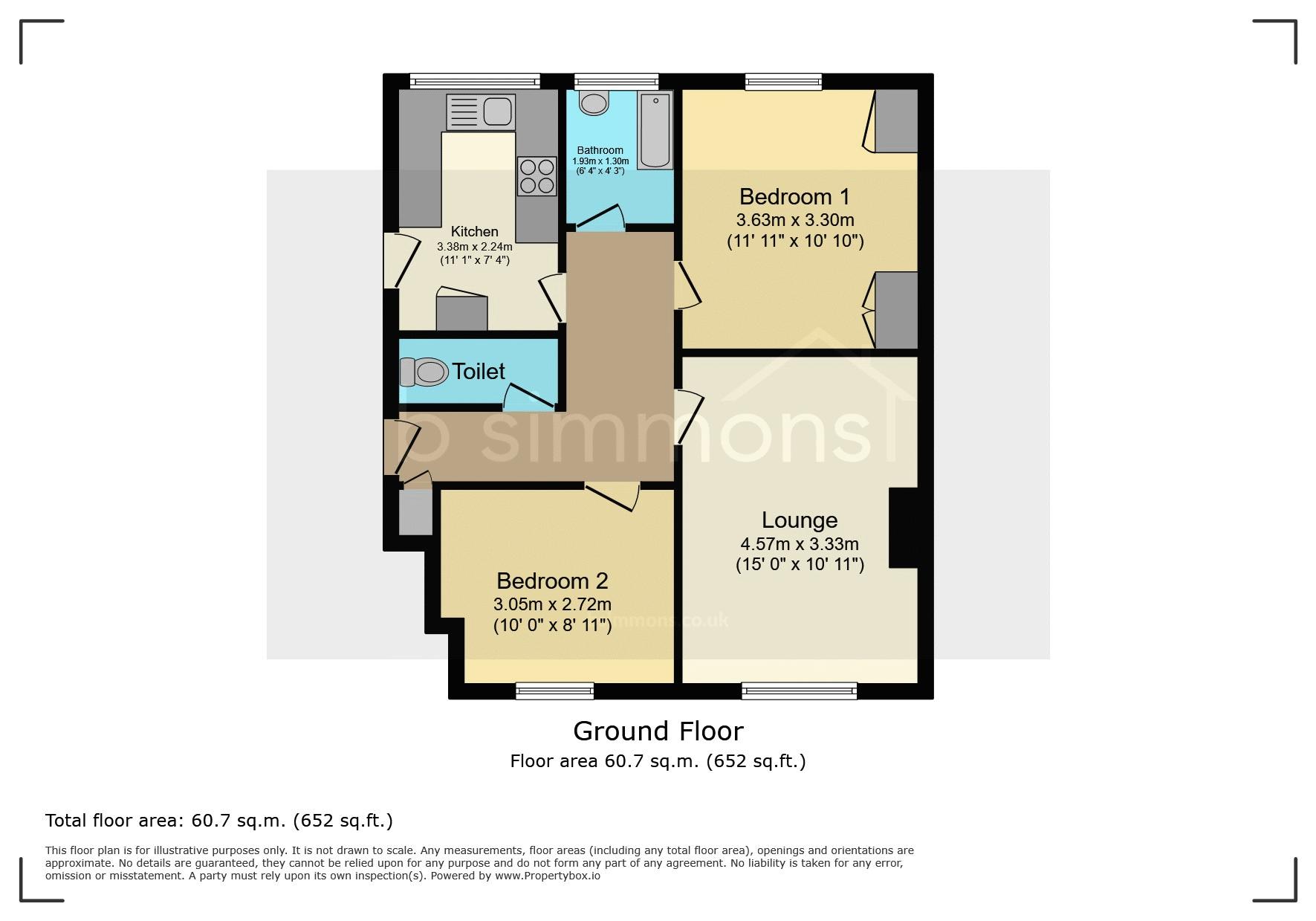 5, Laburnum Grove, Slough floorplan