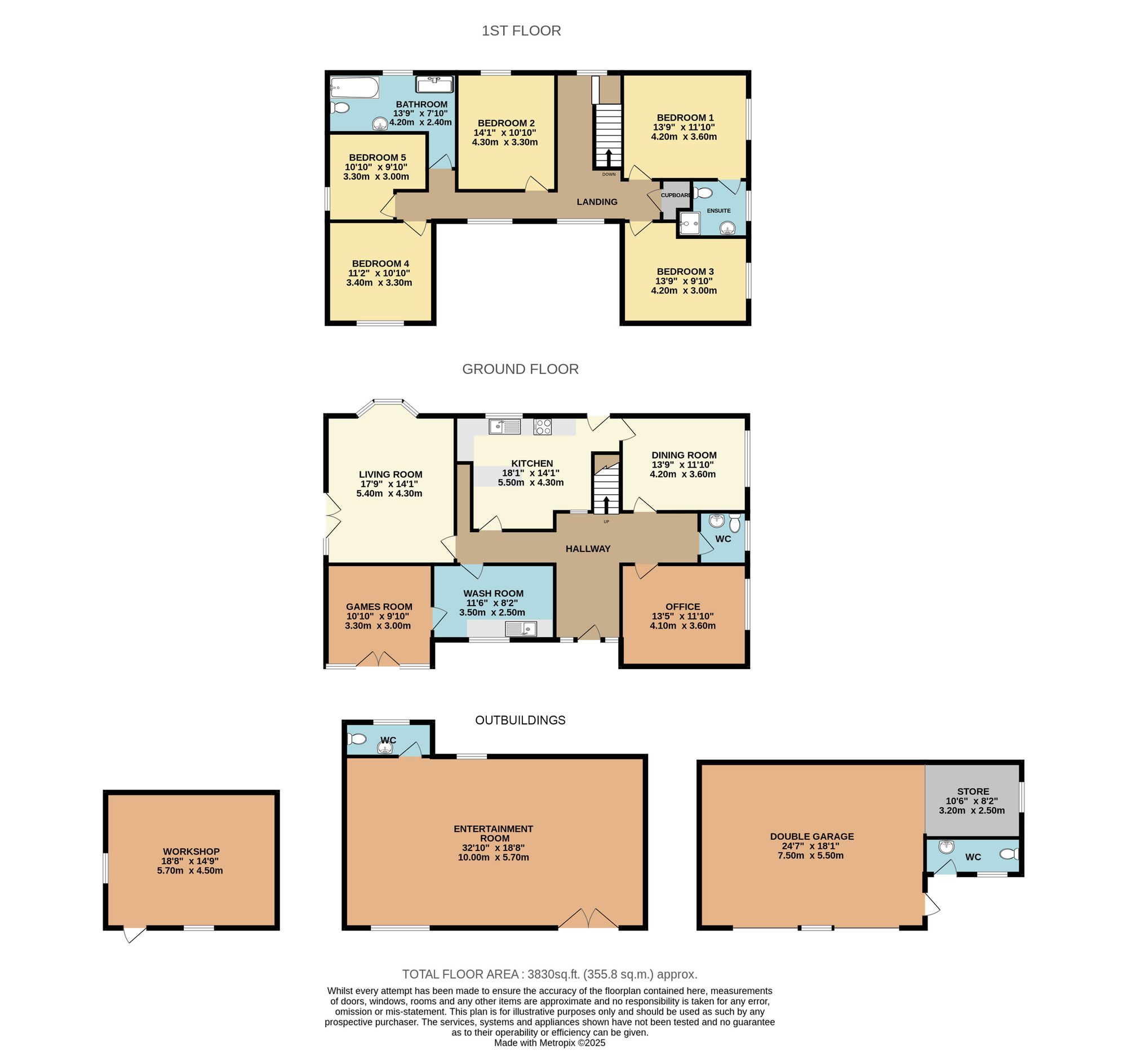 Brow Farm Barrow Hall Lane, Warrington floorplan