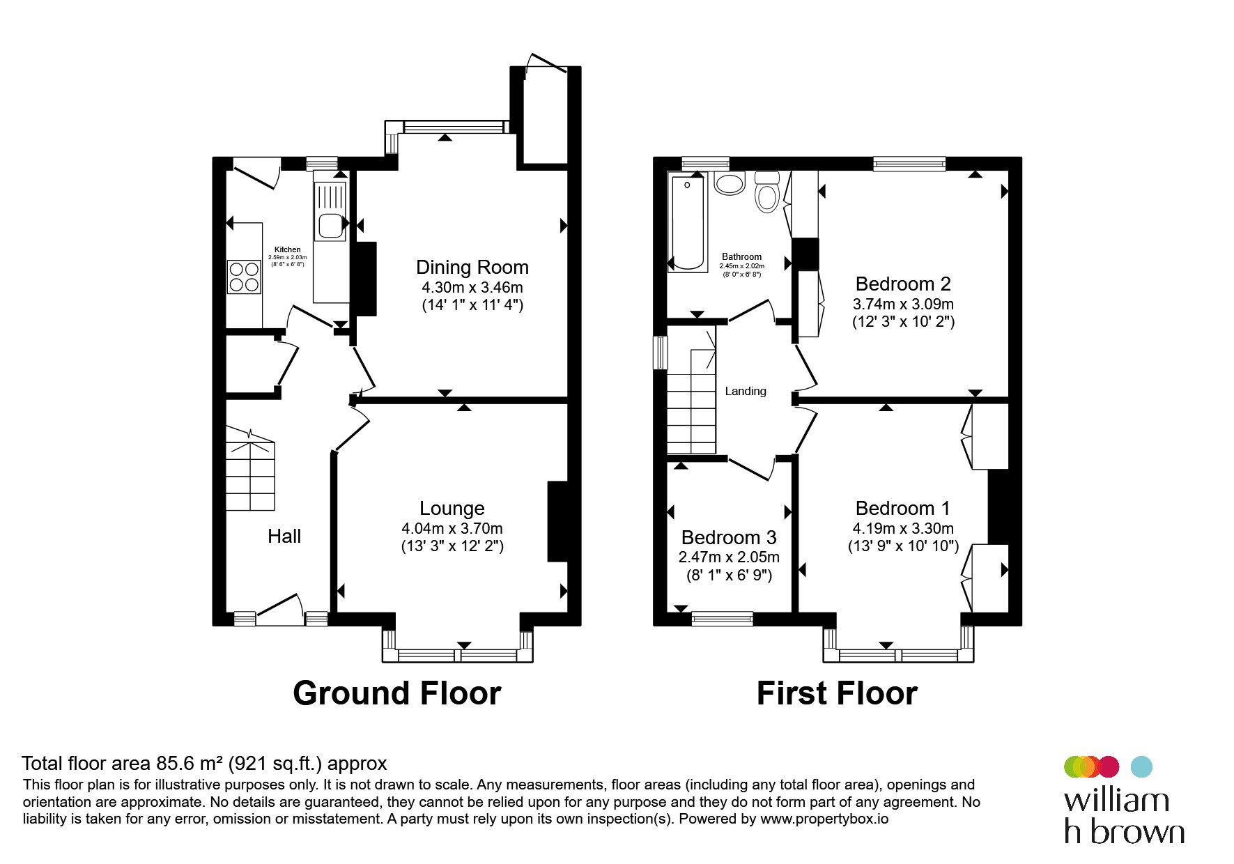 9, Oversley Road, Doncaster floorplan