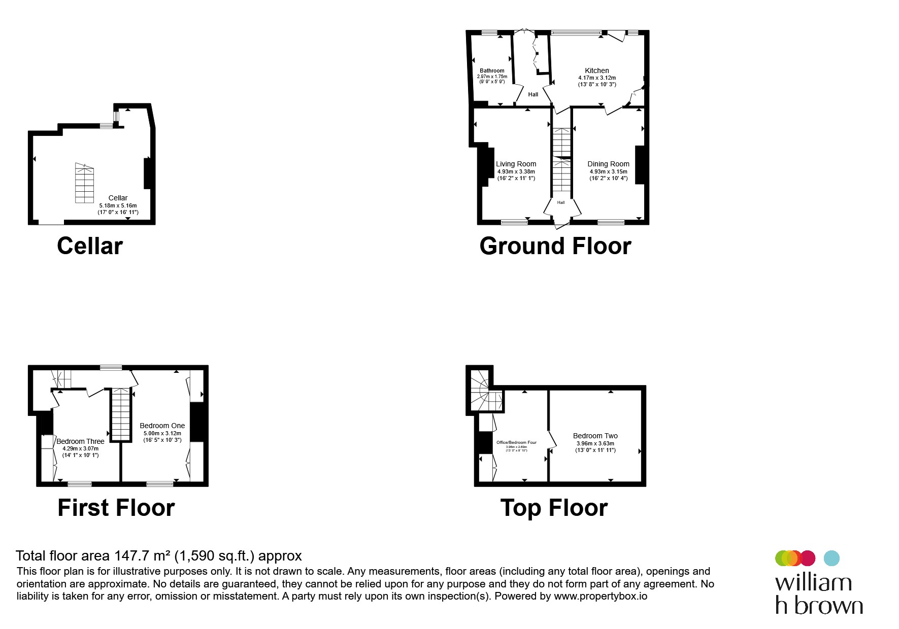 40, Broad Green, Wellingborough floorplan