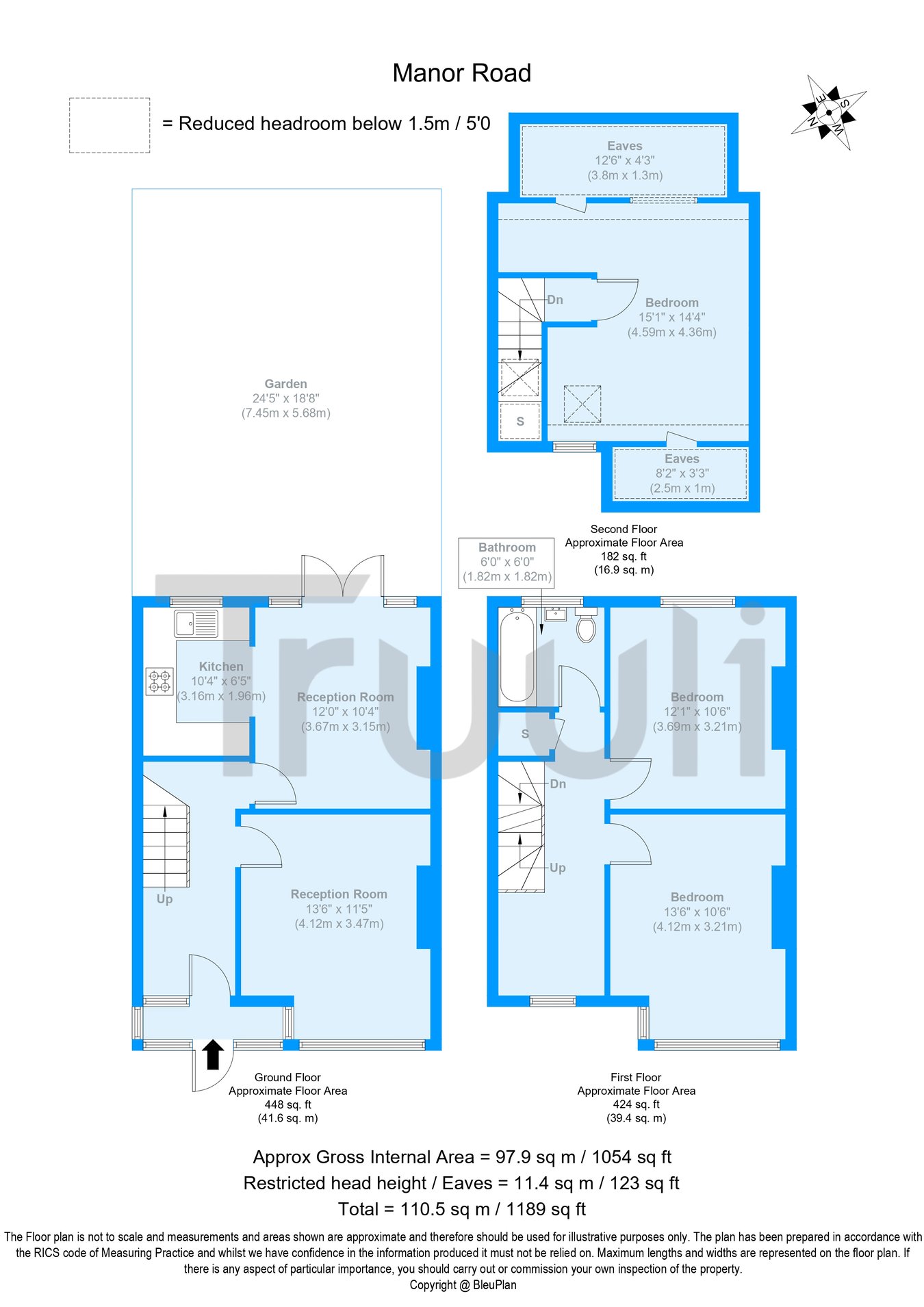 Manor Road, London, SE25 floorplan
