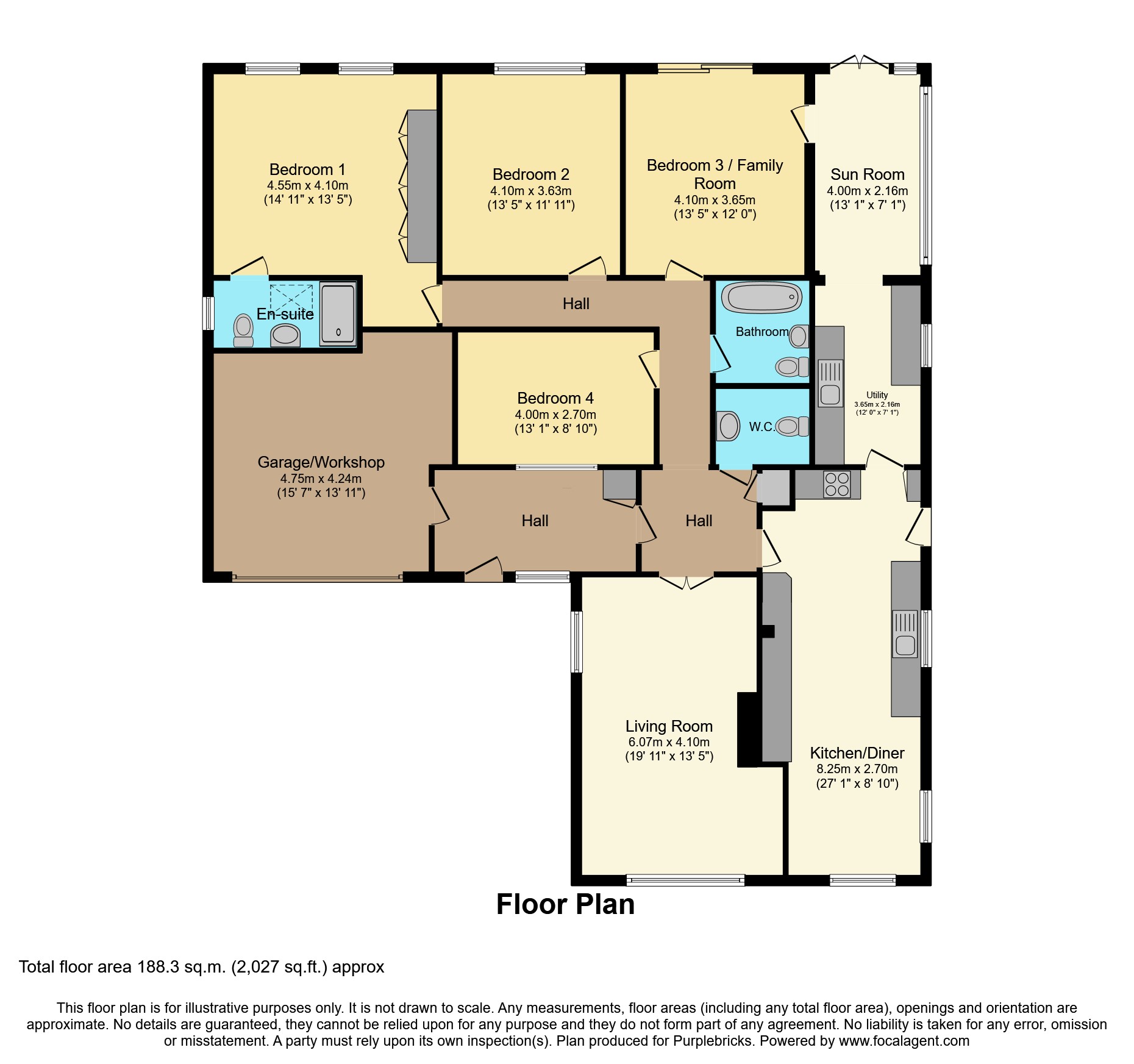 6, Moors Close - Kington Langley, Chippenham floorplan