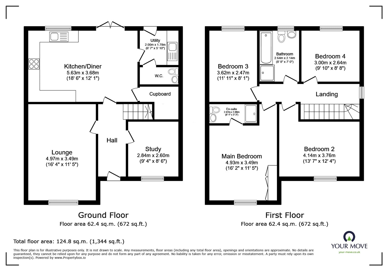 18, Frezenberg Close, Hinckley floorplan