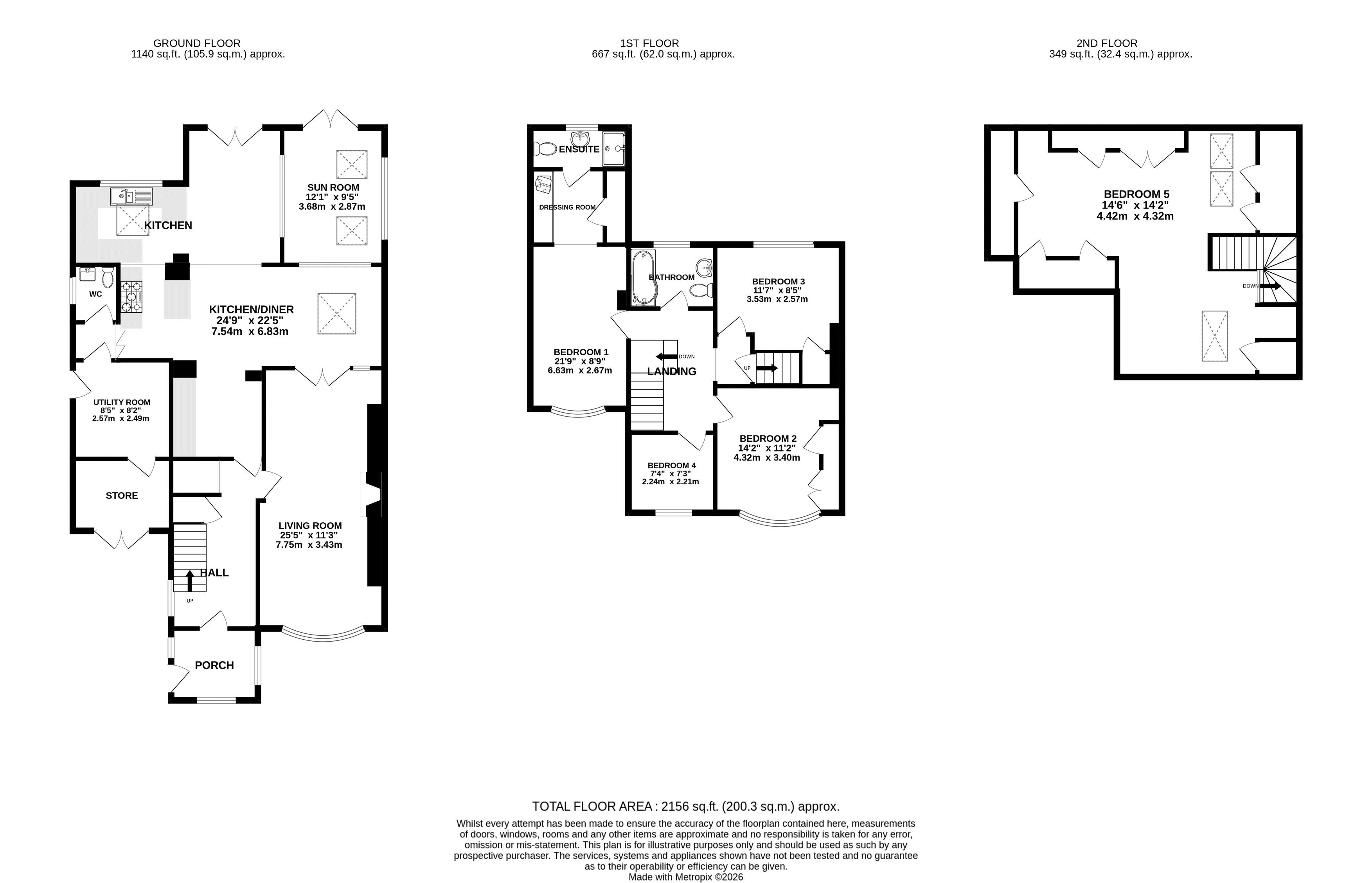 11, Almsford Drive, York floorplan