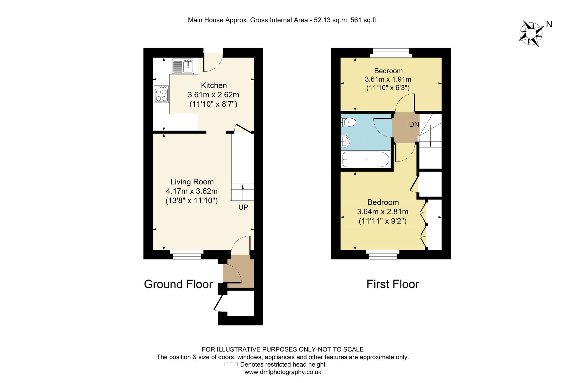 8 St. Peters Court, Moreton-In-Marsh floorplan