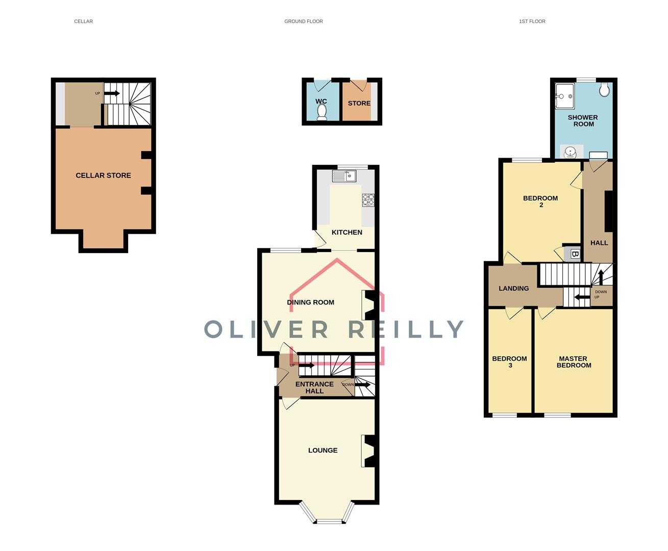 49, Harcourt Street, Newark floorplan