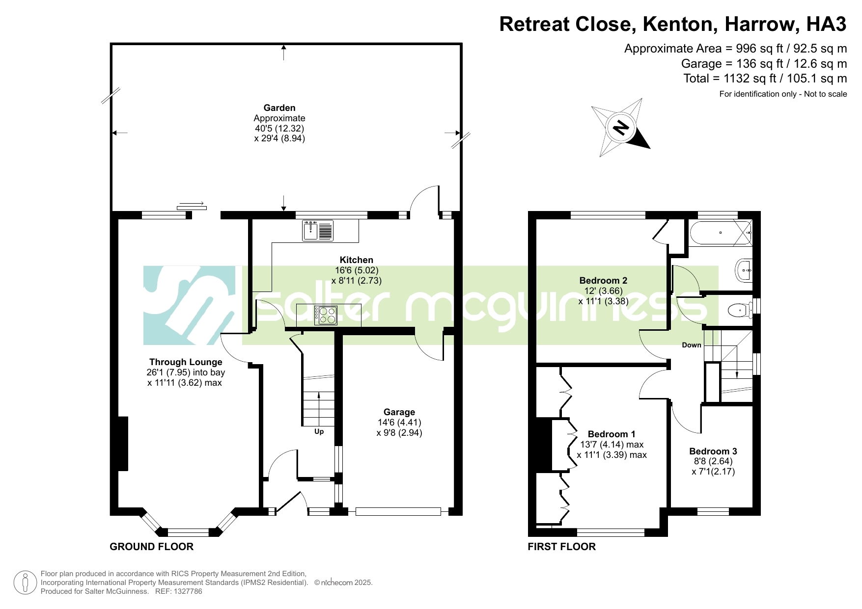 12, Retreat Close, Kenton floorplan