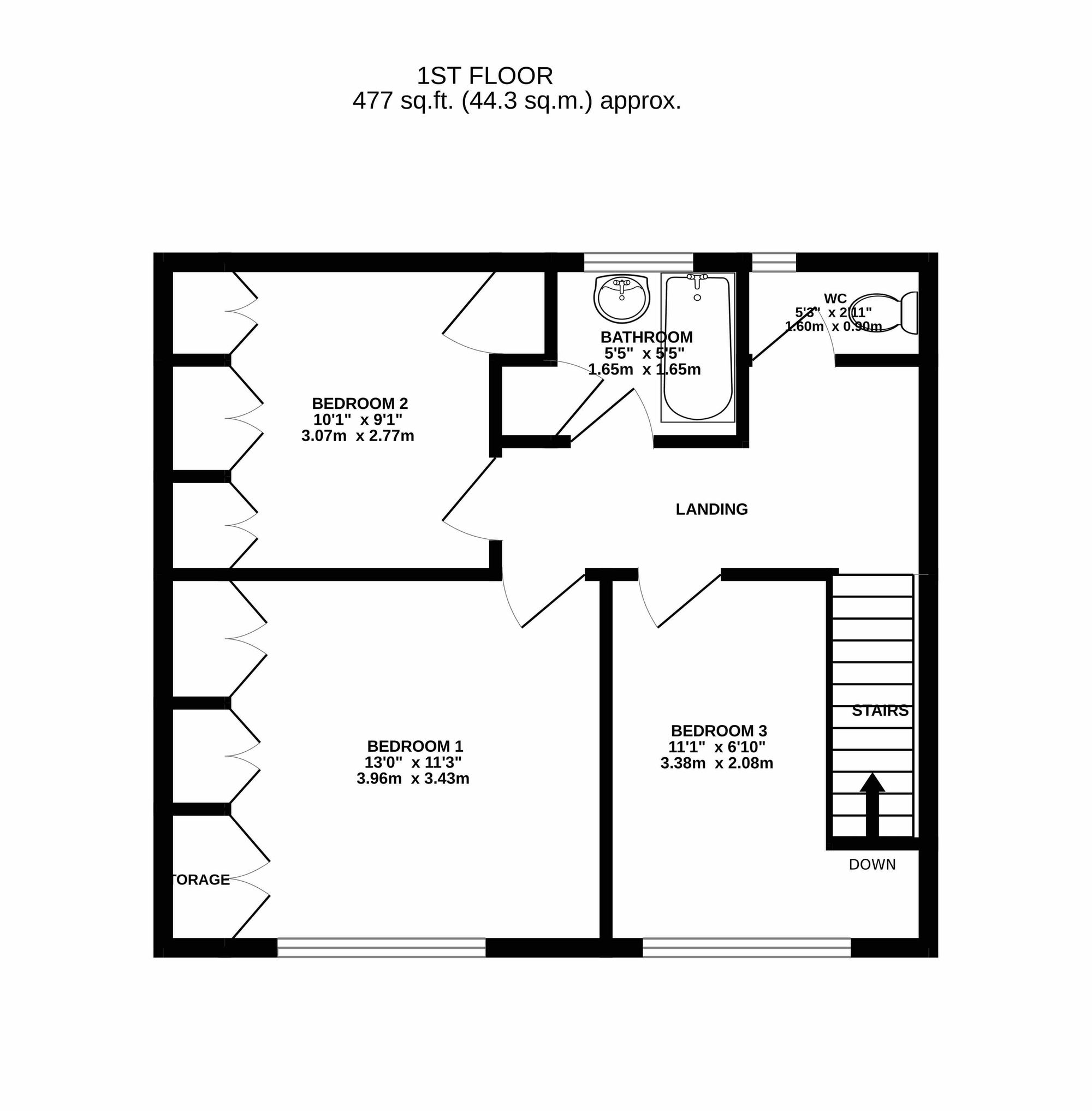 15 Sandwich Road, Ramsgate floorplan