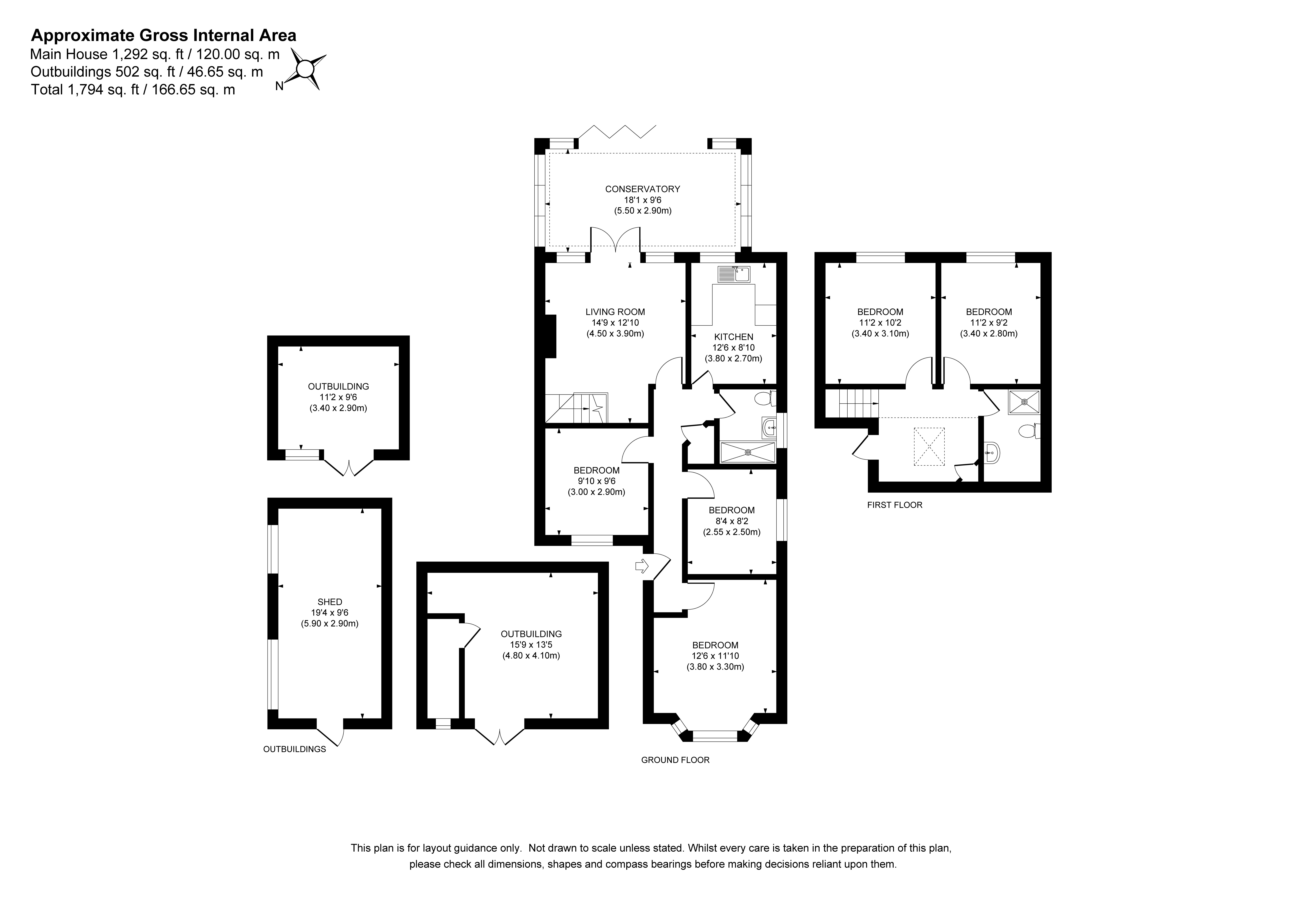 54, Queenhythe Road, Guildford floorplan
