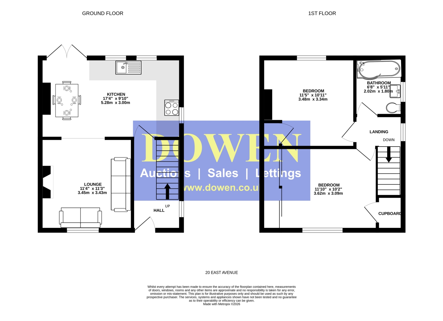 20, Eastern Avenue, Durham floorplan
