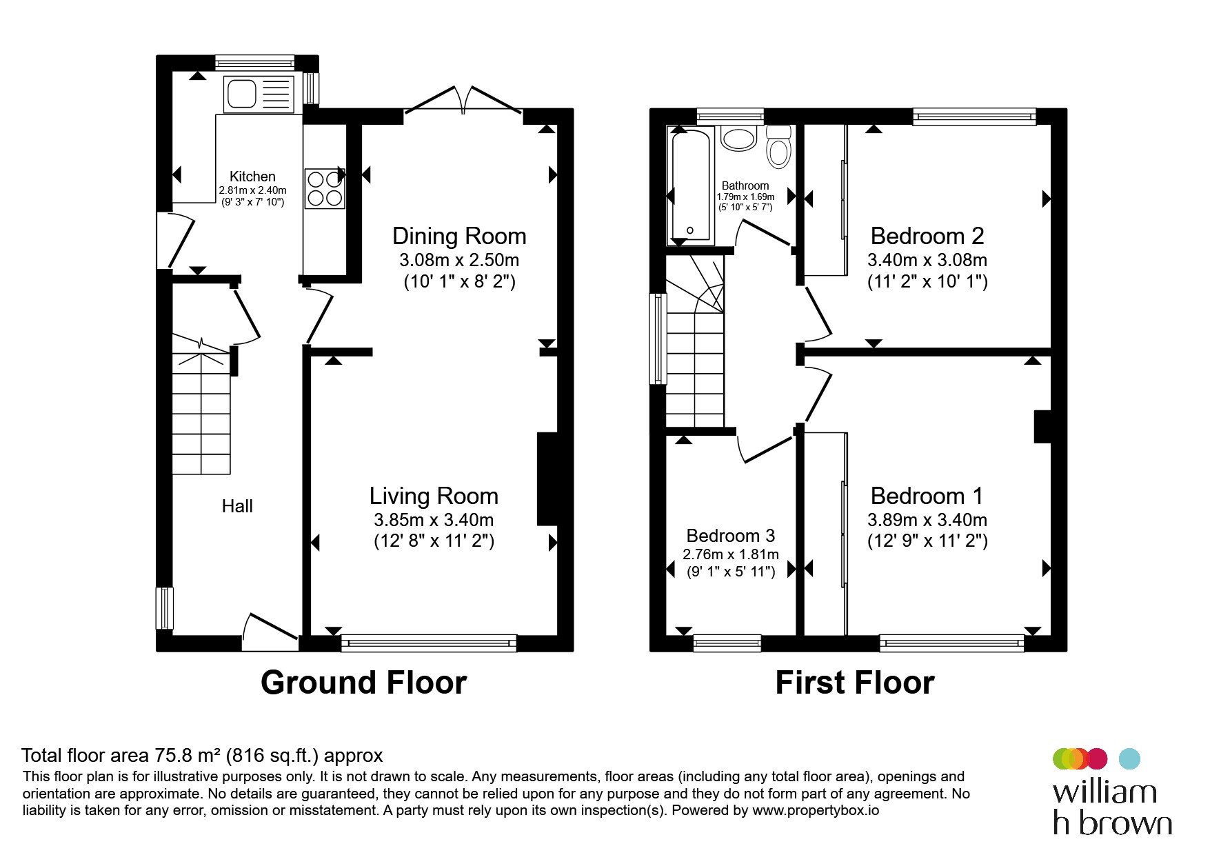 18, Nuthall Gardens, Nottingham floorplan