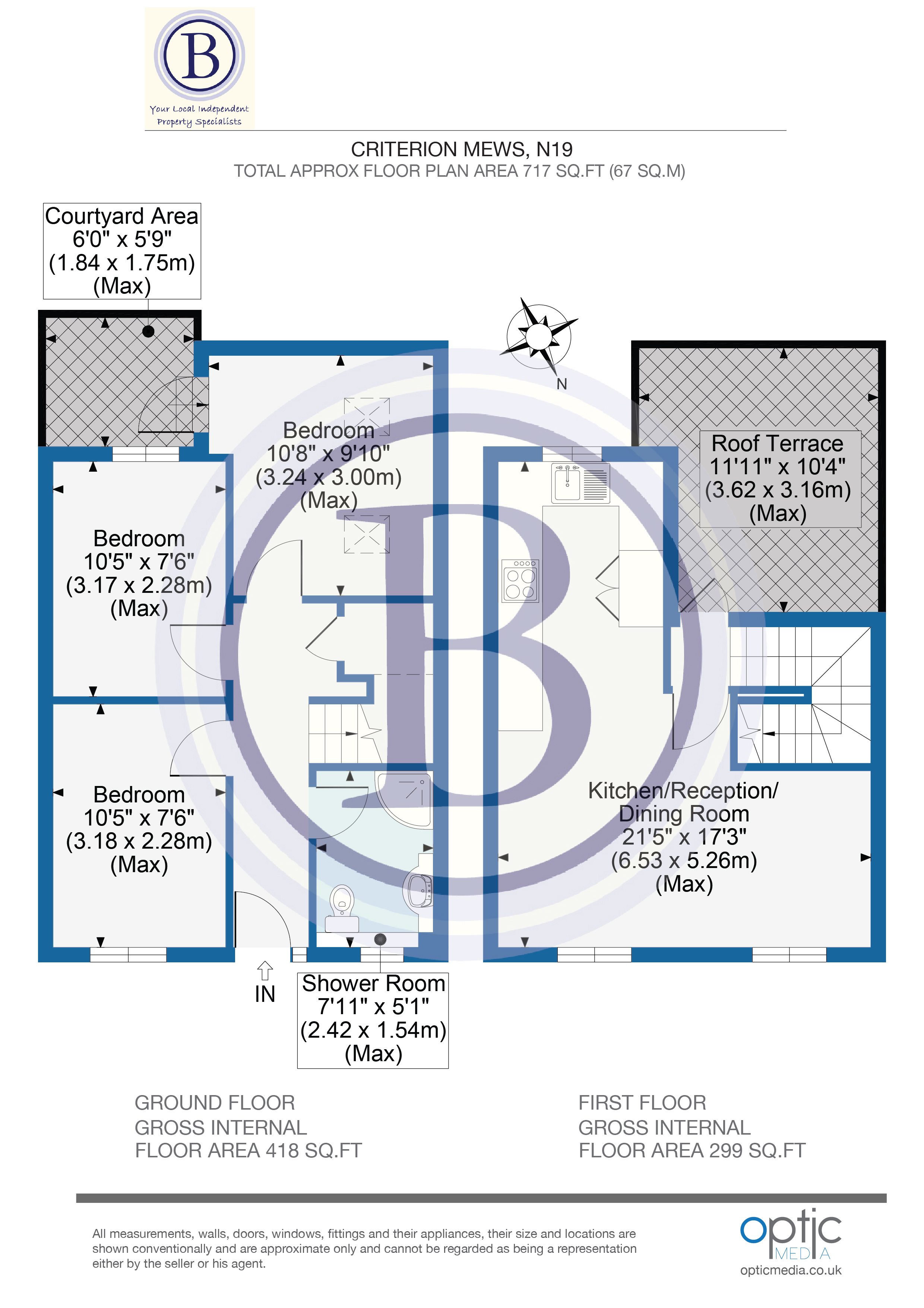 11, Criterion Mews, London floorplan