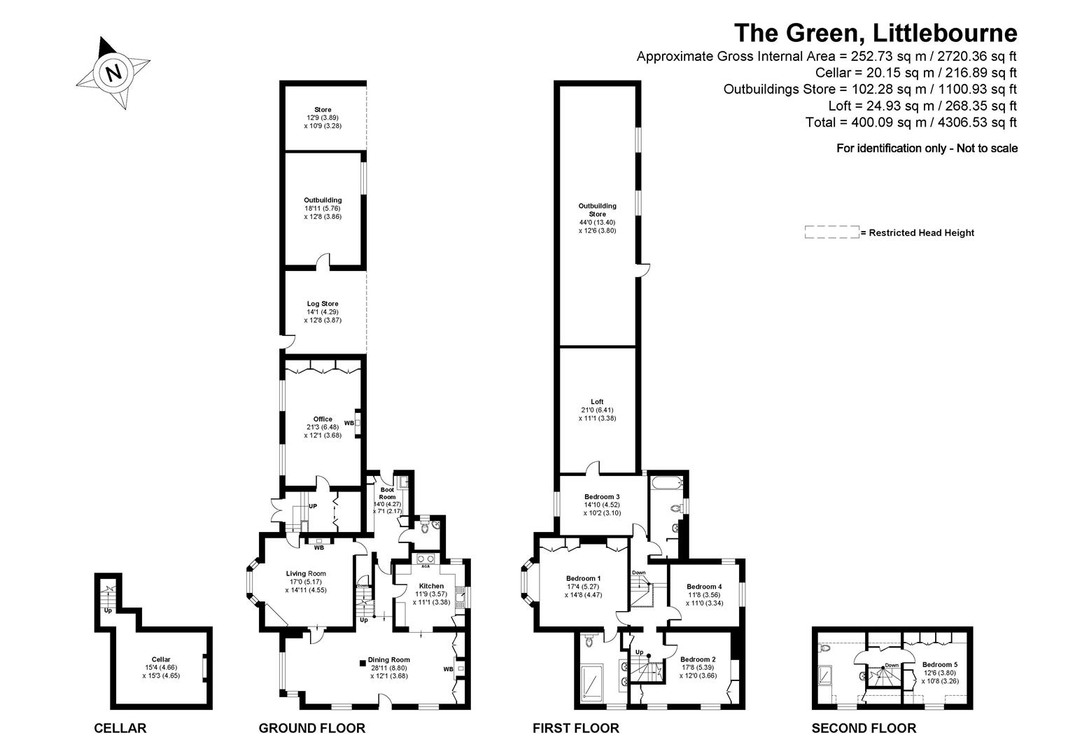 1, The Green, Canterbury floorplan