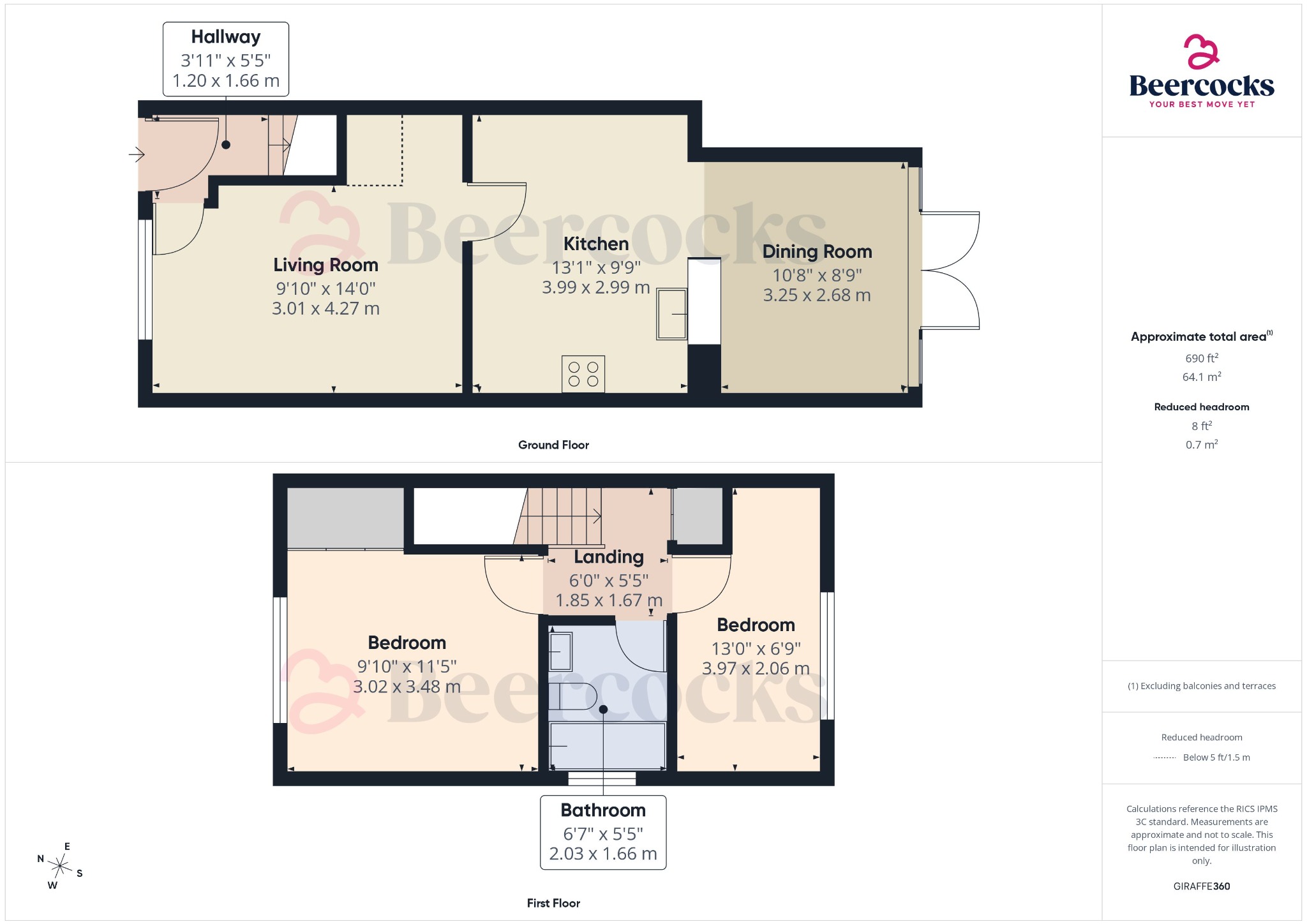 24, Meadow Lane, Brough floorplan