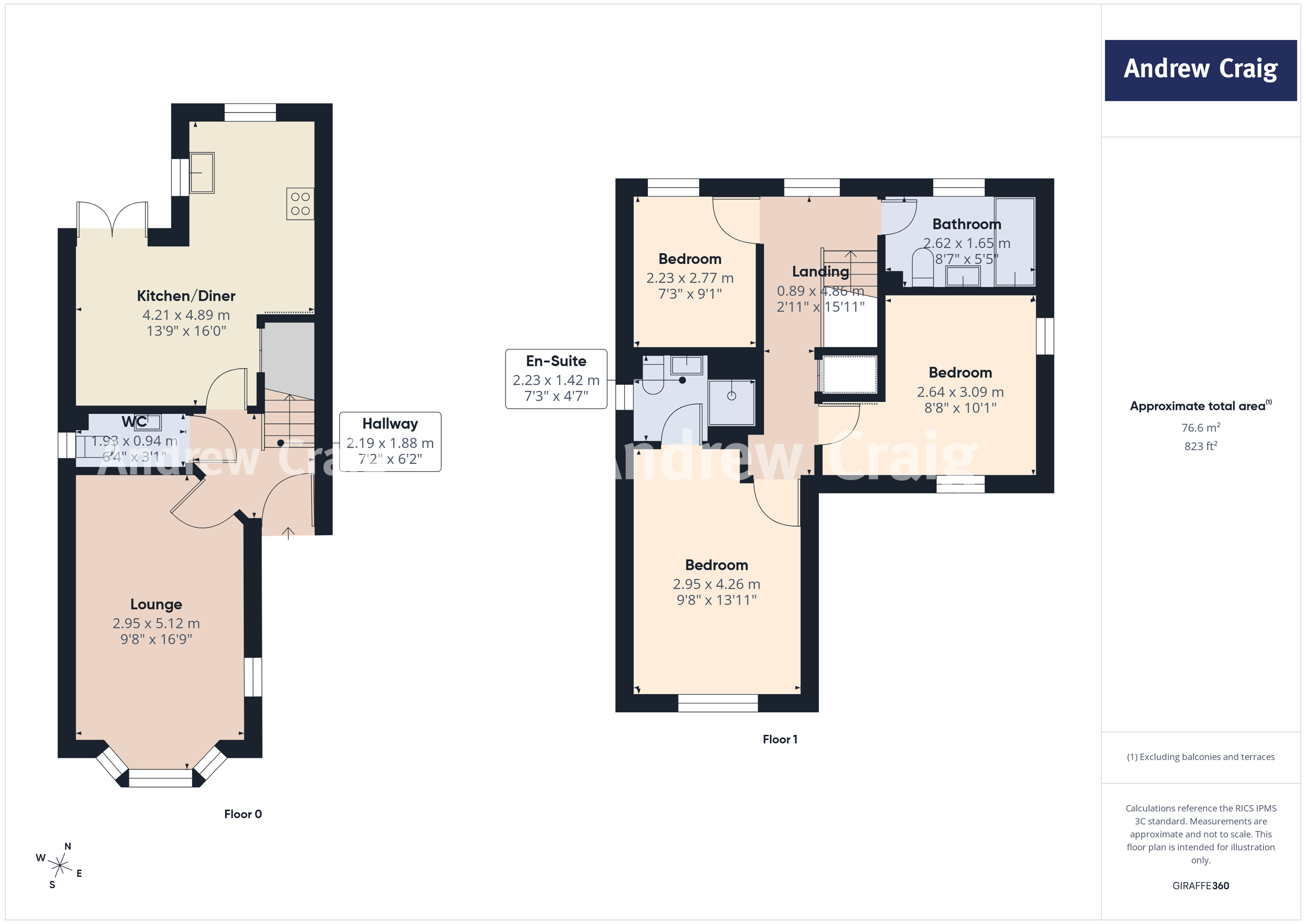 7 Bellona Close, Hebburn floorplan