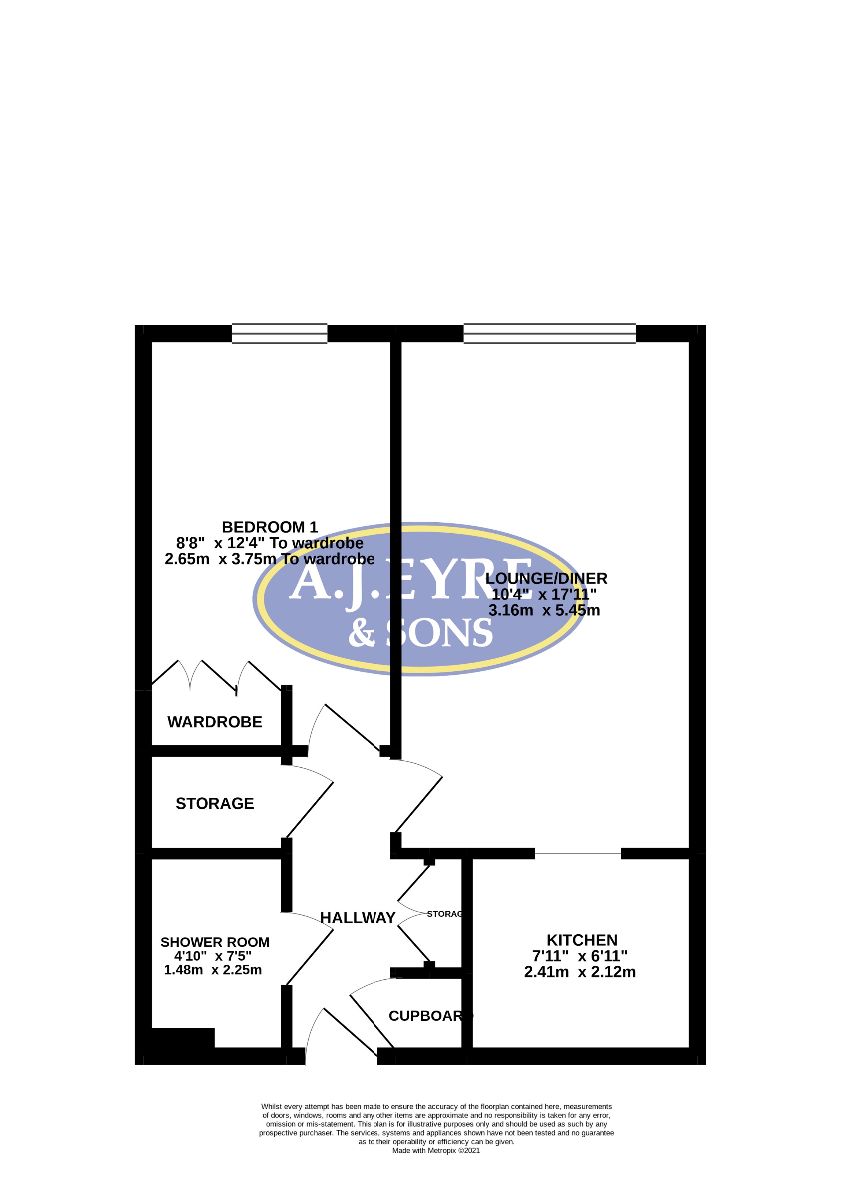 Dene Court, Holman Close, Cowplain PO8, 1 bedroom flat for sale