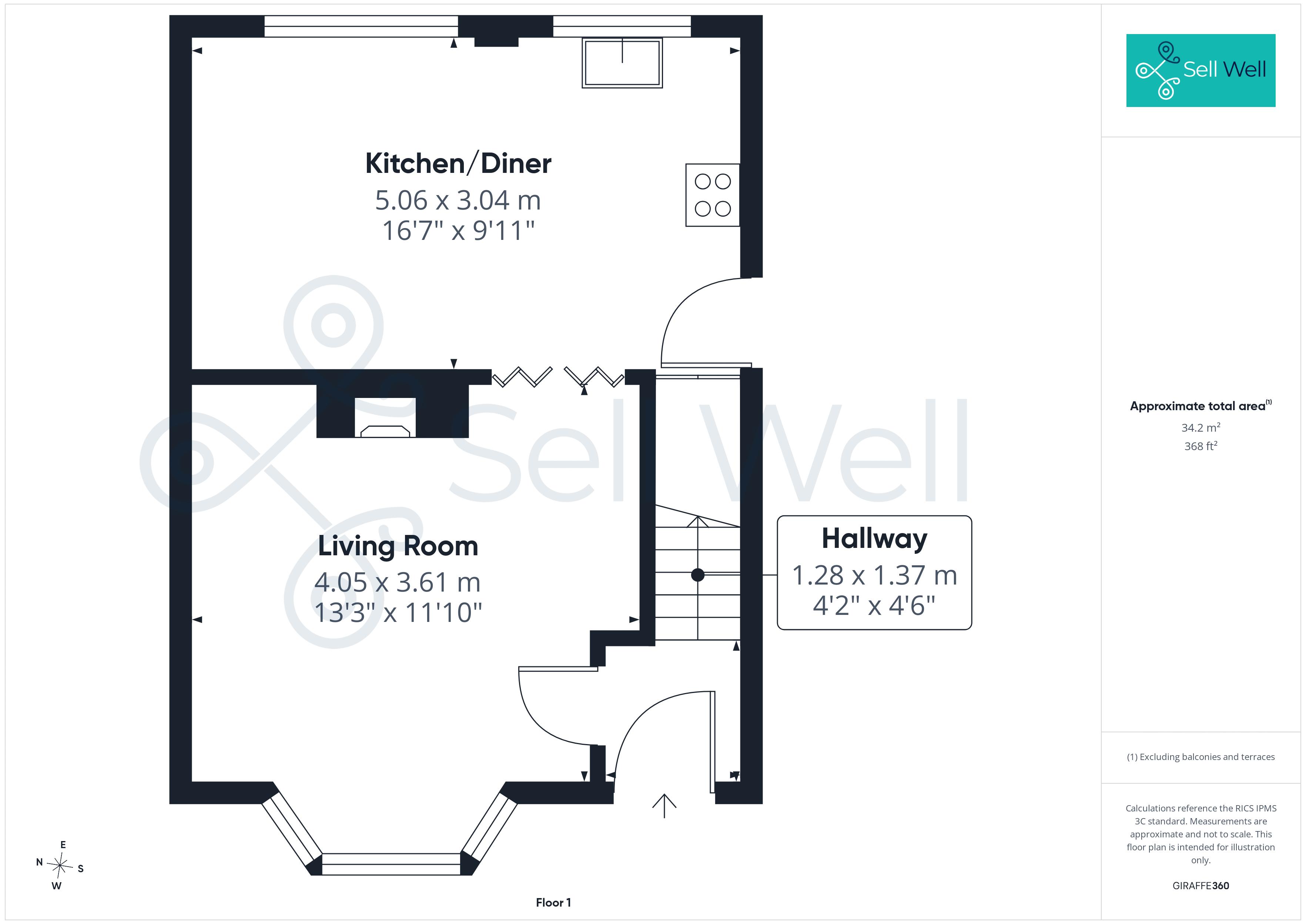 146, Overdale, Manchester floorplan