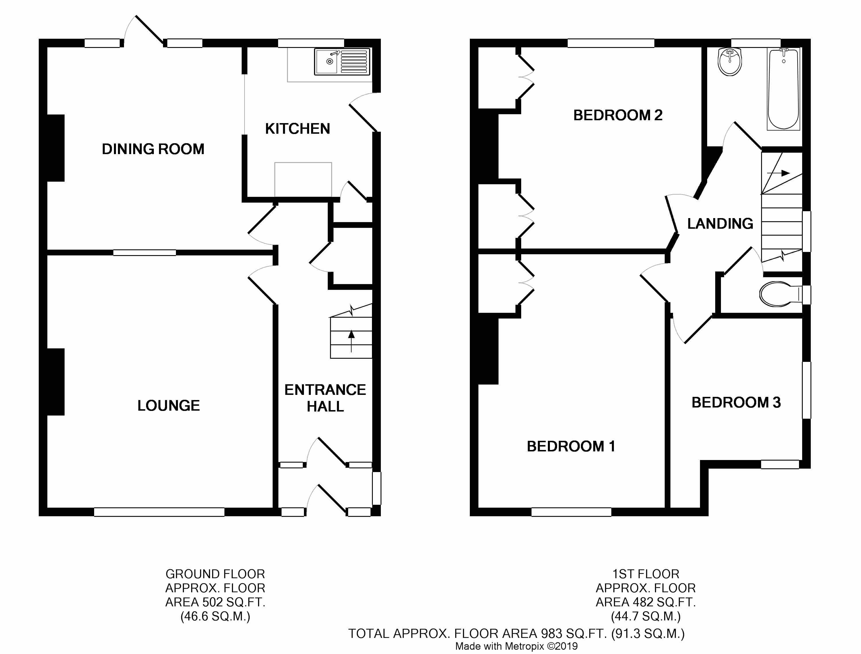 3 Bedrooms Semi-detached house for sale in Seaton Road, Wick, Littlehampton BN17