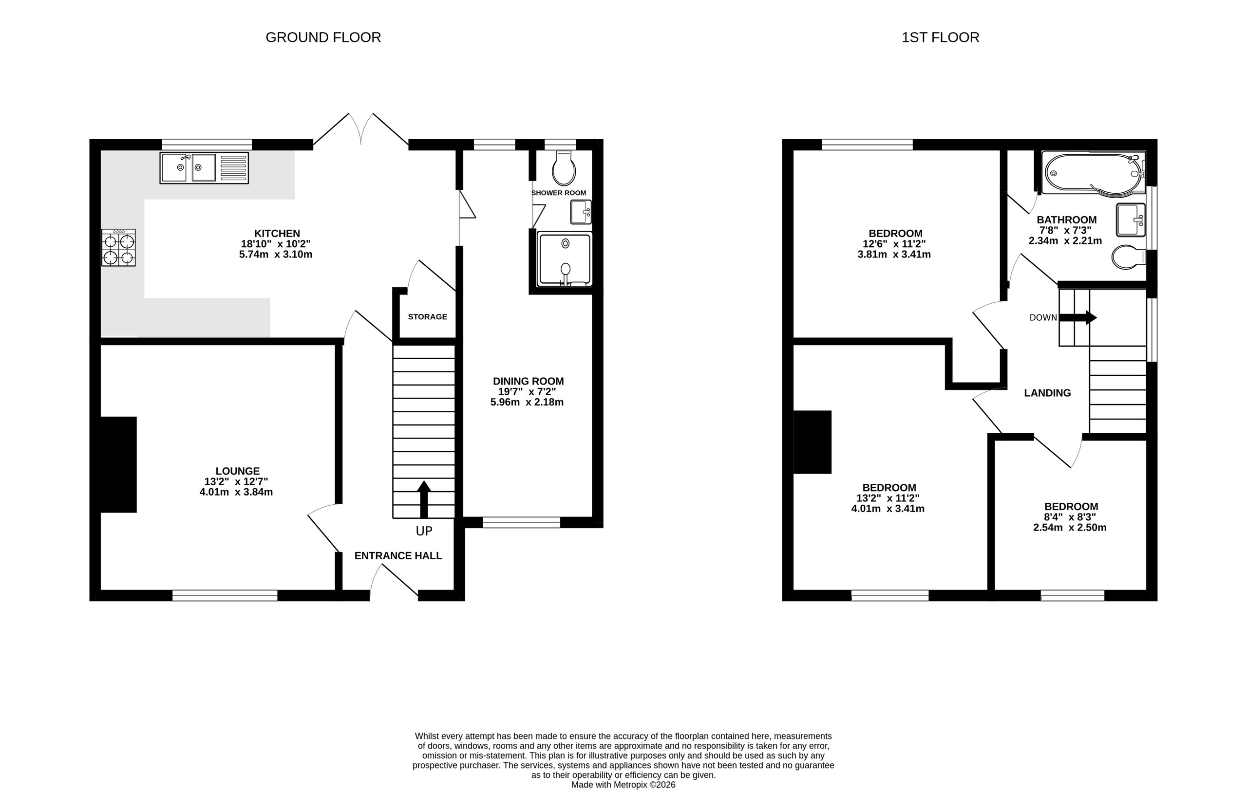 13 Orlebar Gardens, Bristol floorplan