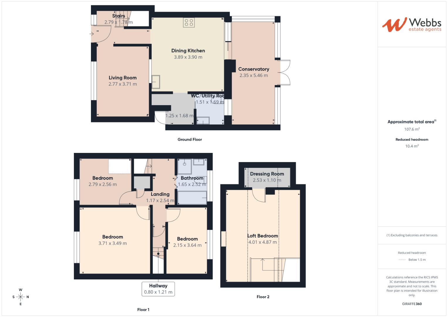 101, Redhouse Lane, Walsall floorplan