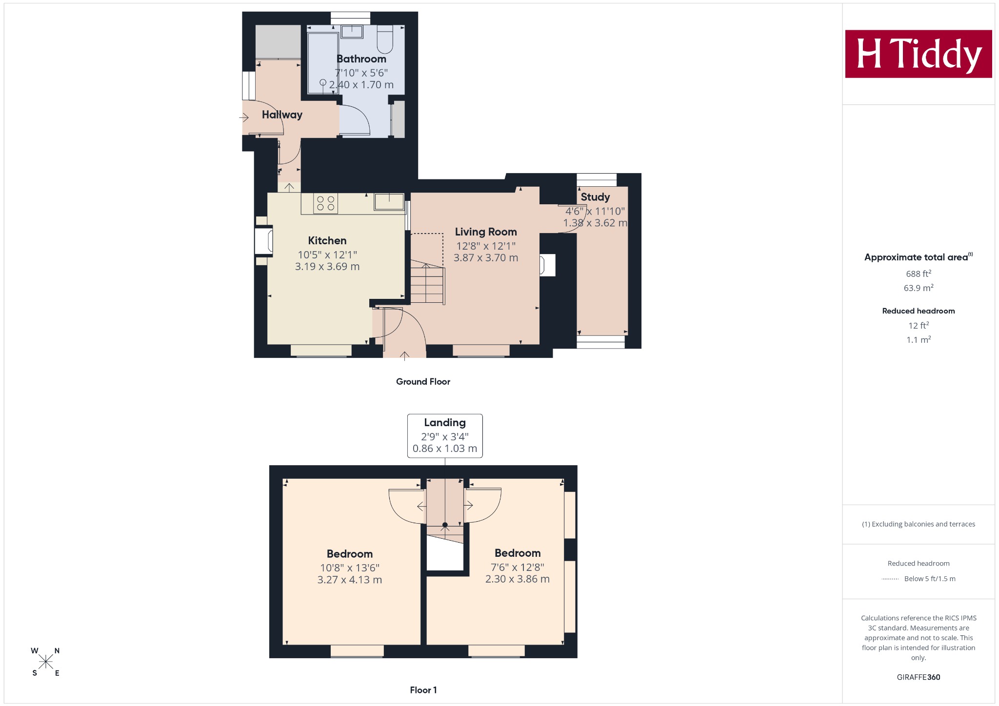 Trelewack Cottage, Crosswyn, St. Austell floorplan