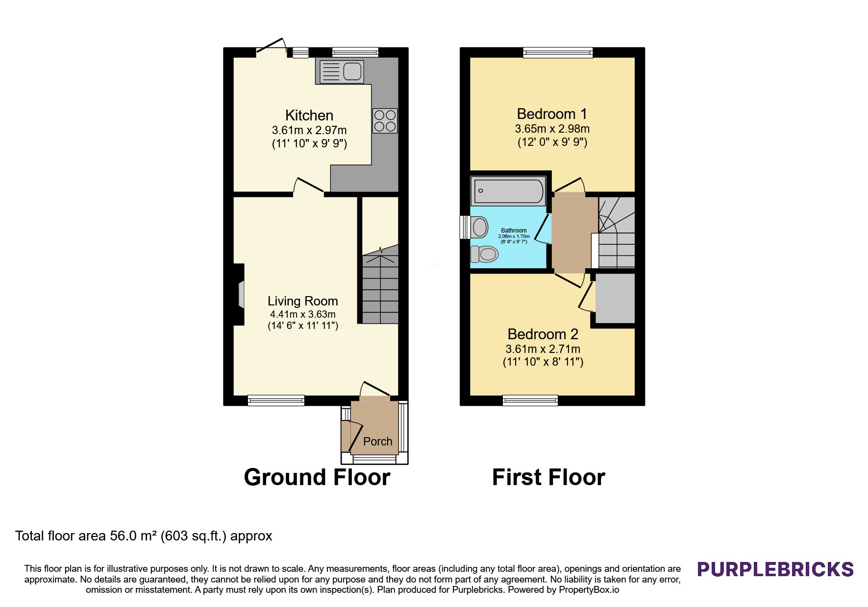 44, Eaglesfield Drive, Bradford floorplan