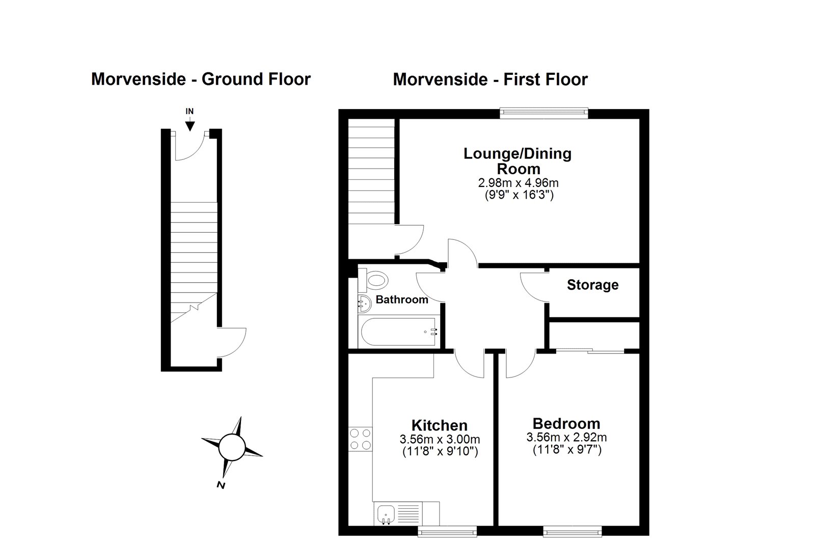 96, Morvenside, Edinburgh floorplan