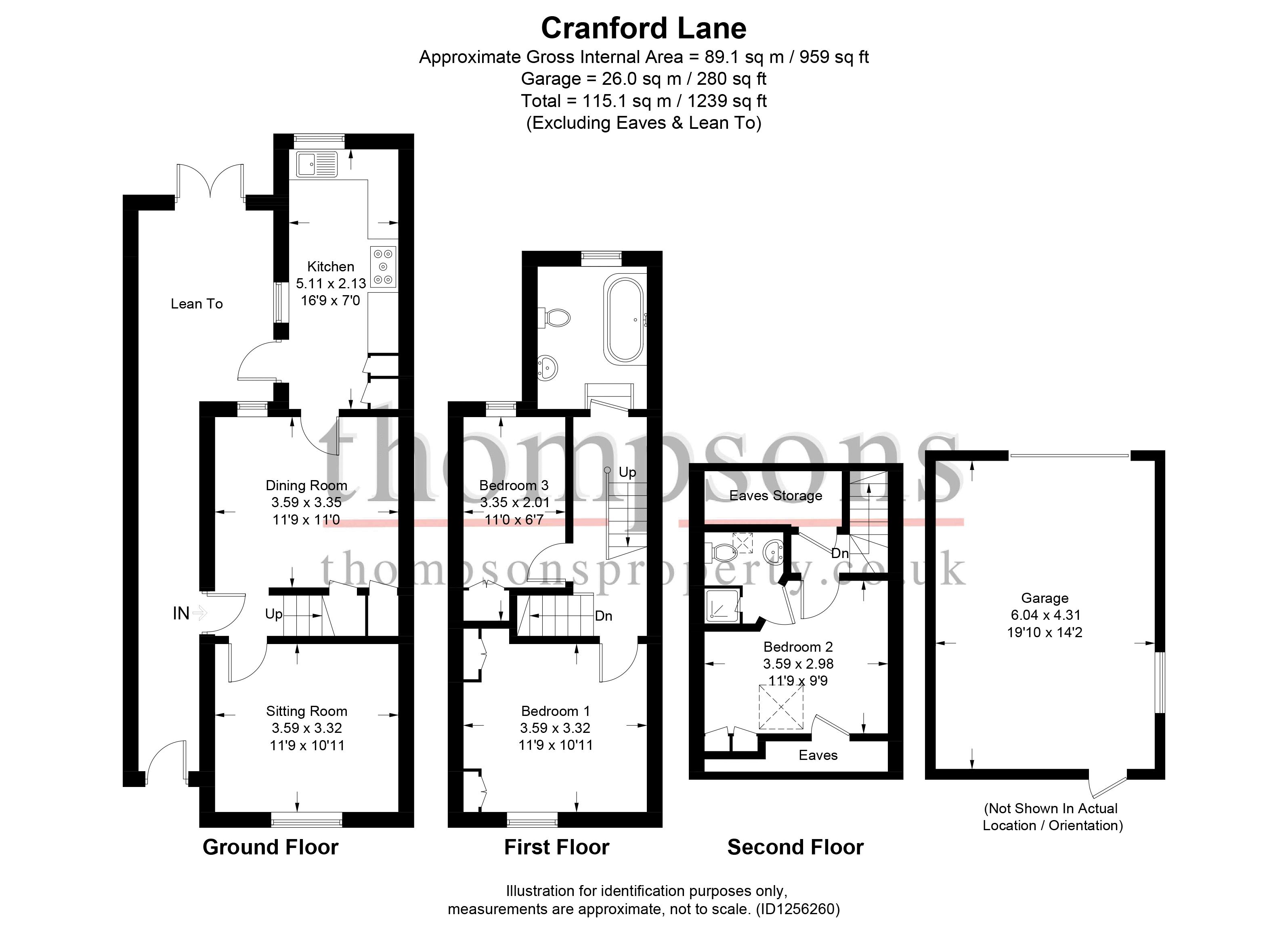 Cranford Lane, Harlington, Hayes floorplan