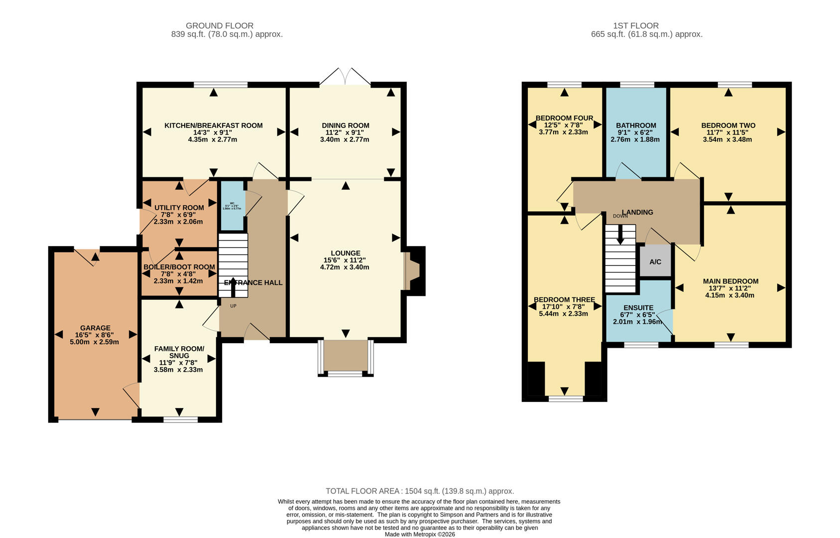 6, Station Road, Huntingdon floorplan