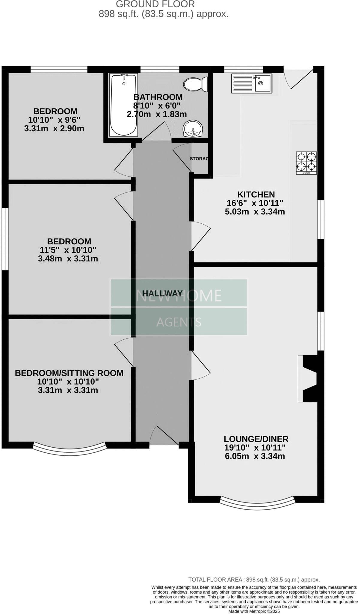 10, Magnolia Rise, Immingham floorplan