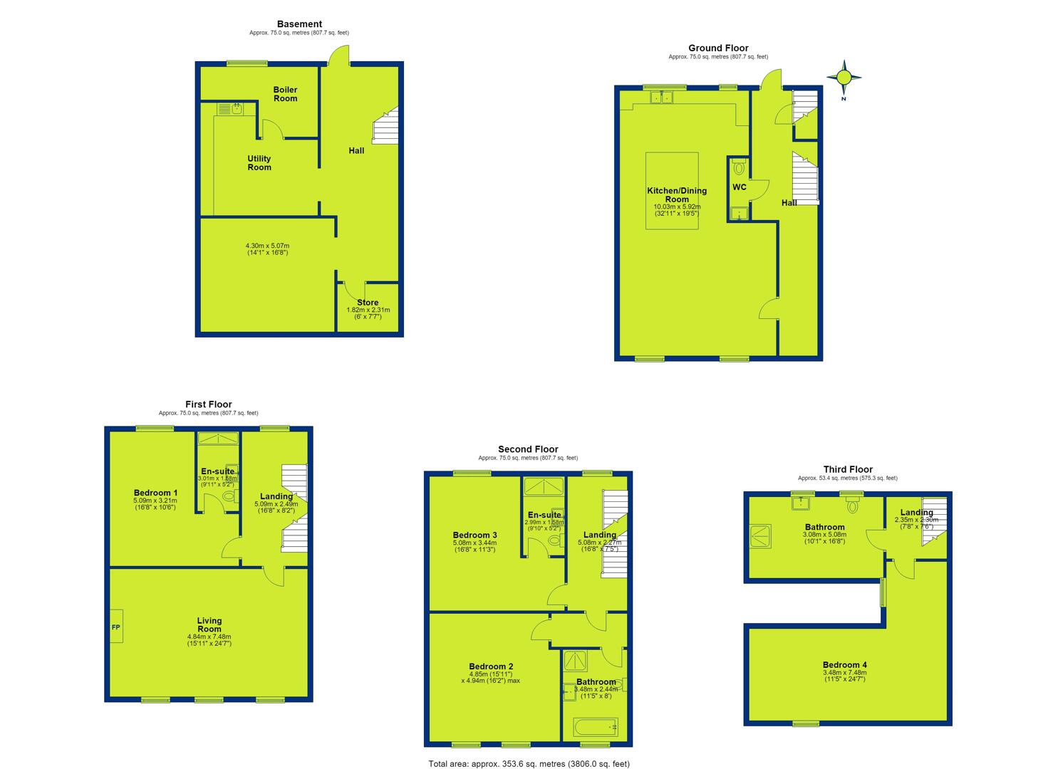47, Castle Gate, Nottingham floorplan