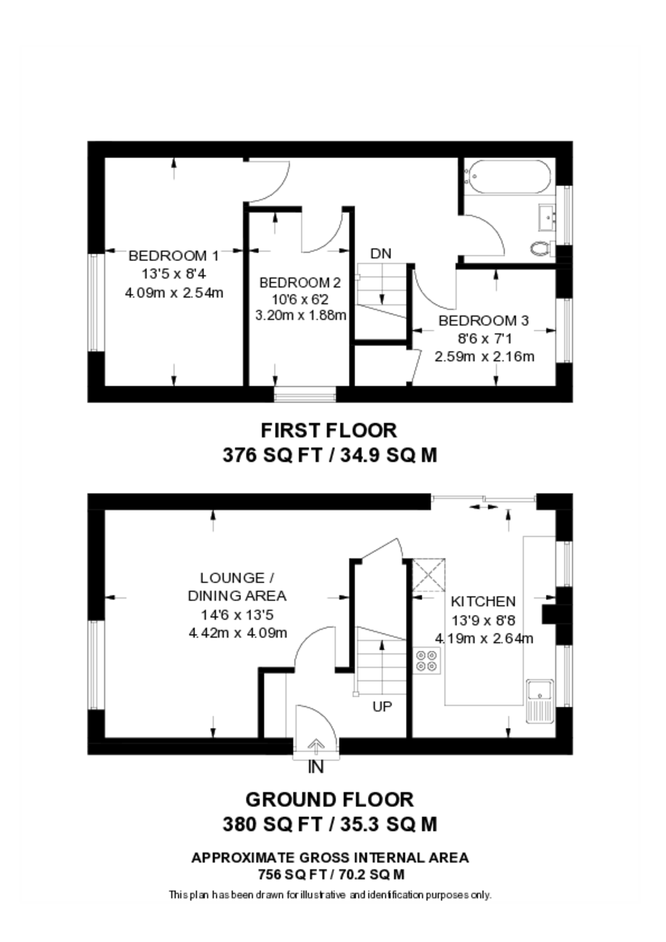 Gautrey Square, Beckton floorplan
