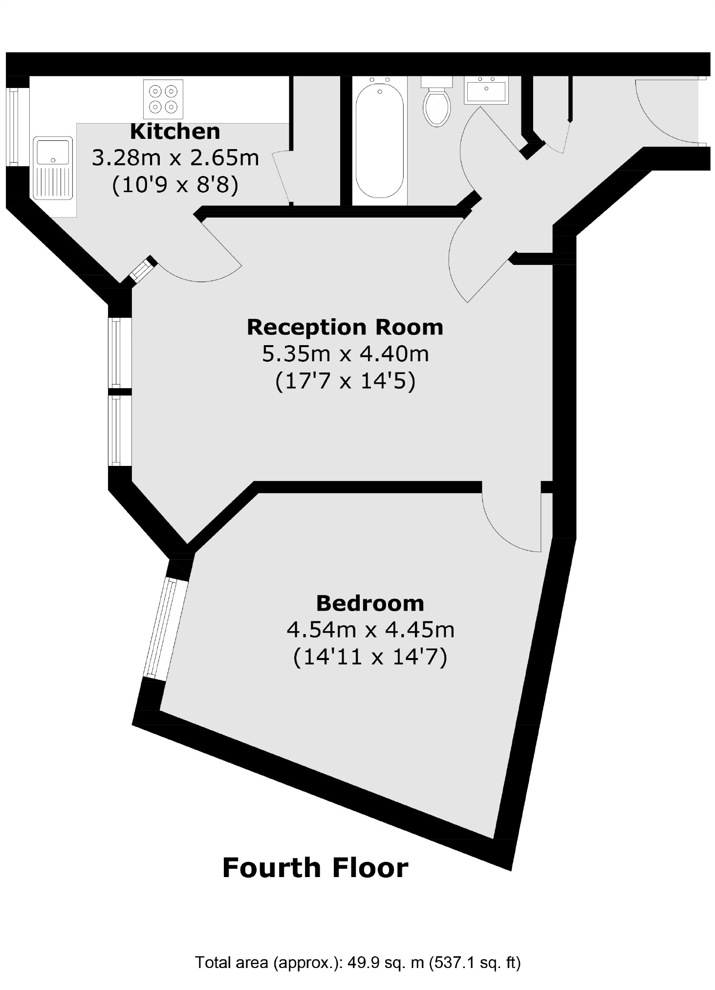 16, Upper Berenger Walk, London floorplan