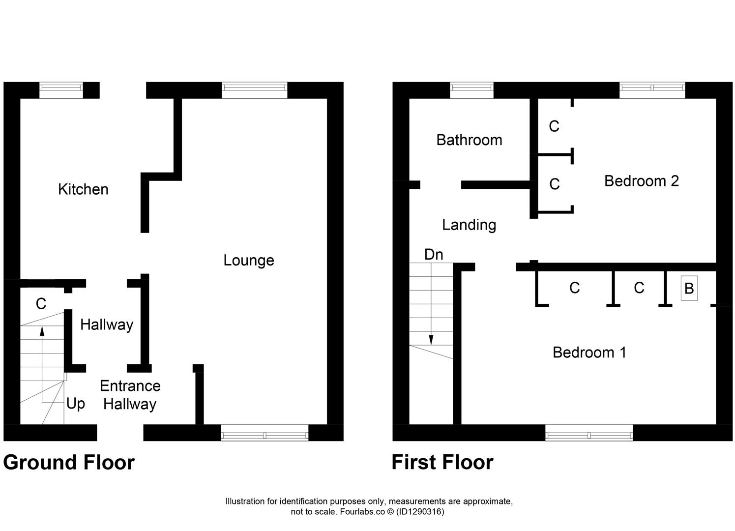 72, South Street, Fochabers floorplan