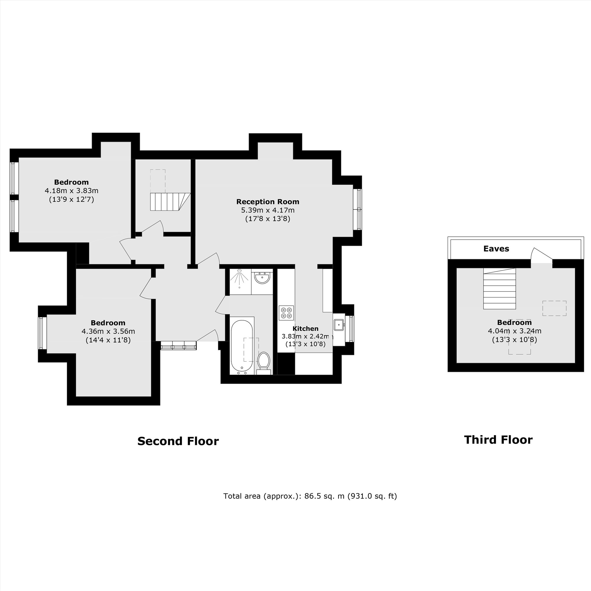 Waldegrave Gardens, Strawberry Hill floorplan