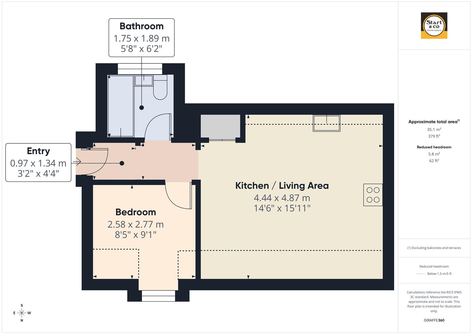 6, Chegwin Court, Newquay floorplan