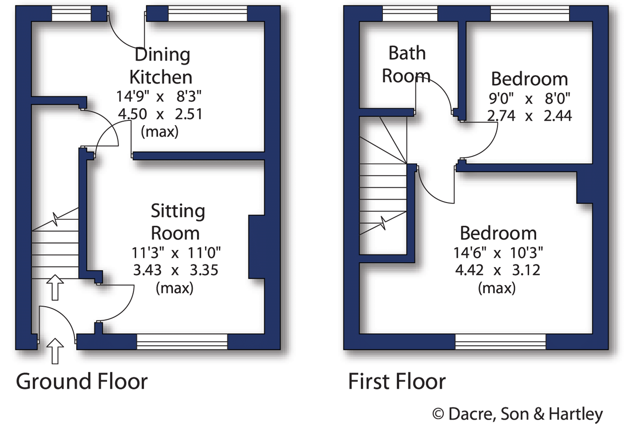 2, Groves Terrace, Otley floorplan