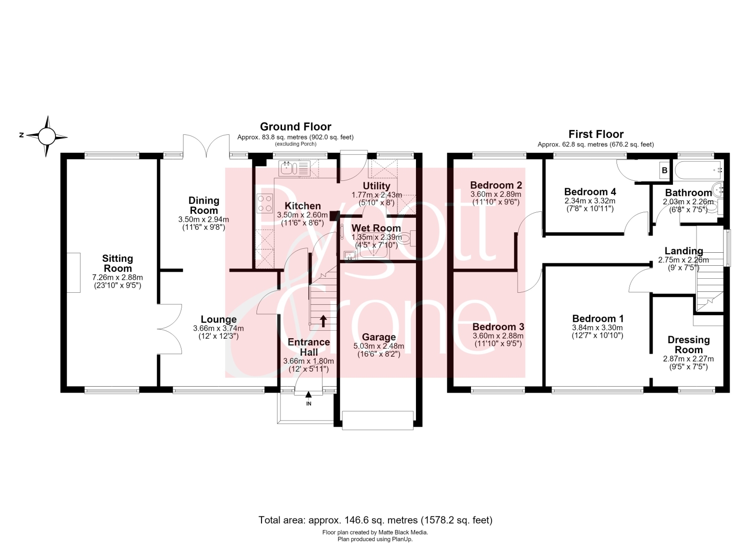 47, Chestnut Avenue, Spalding floorplan