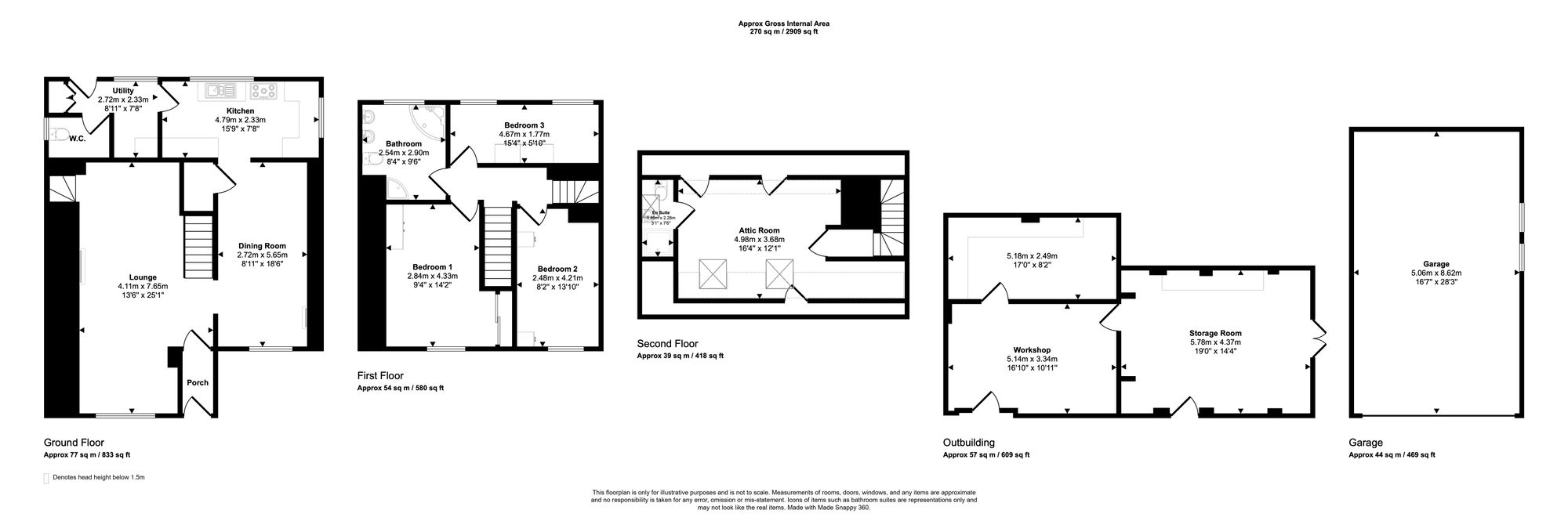 3 Godra Bryn, Bridgend floorplan