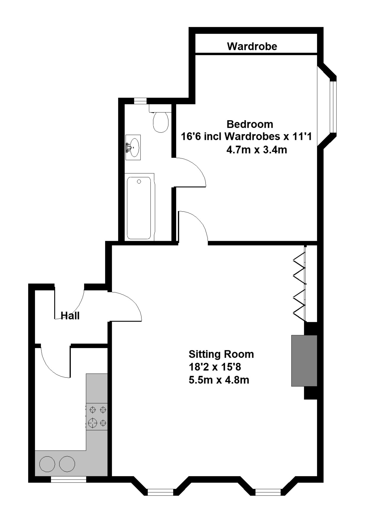 1 Bedrooms Flat for sale in The Gatehouse, Edinburgh Square, Midhurst GU29