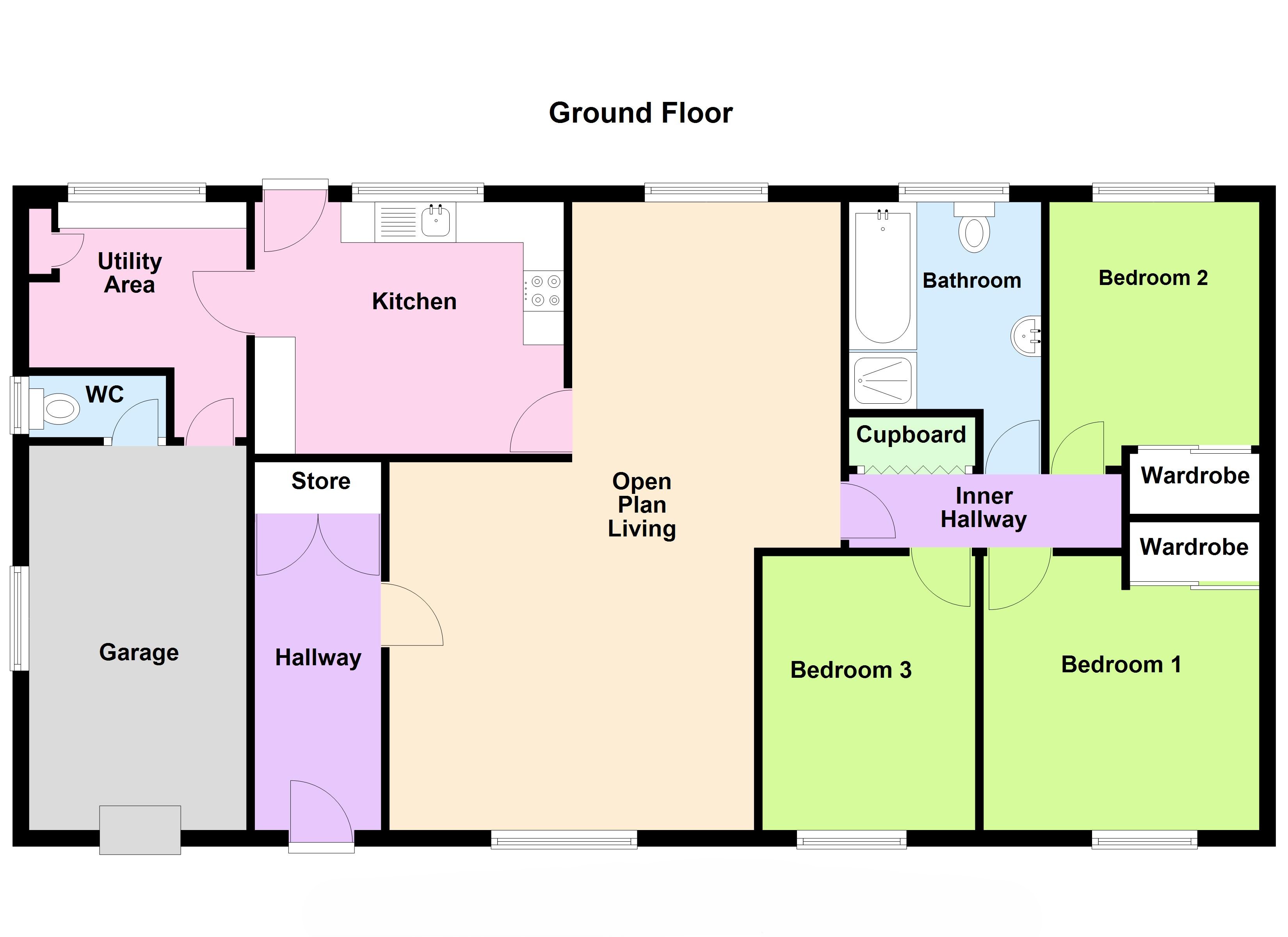 4, Penygraig Drive, Narberth floorplan