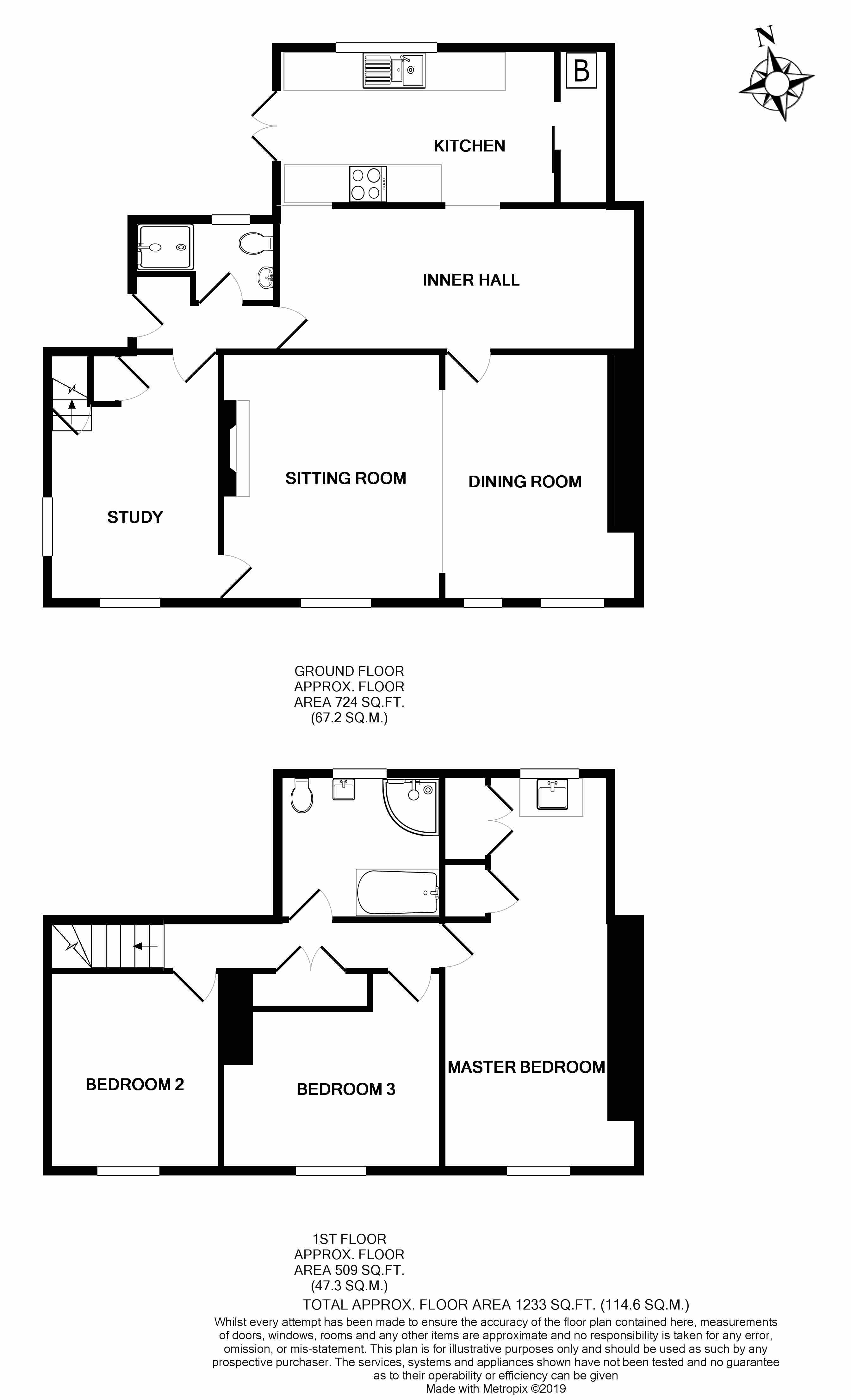 3 bed semidetached house for sale in School Road, Colkirk, Fakenham