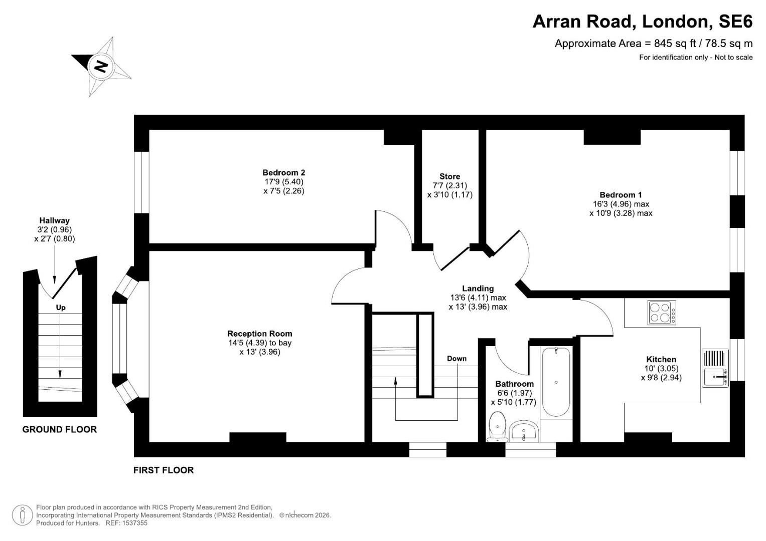 Arran Road, London floorplan